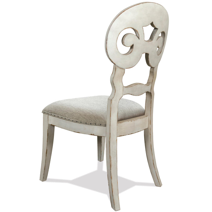 Mix-N-Match Chairs - Scroll Upholstered Side Chair (Set of 2)