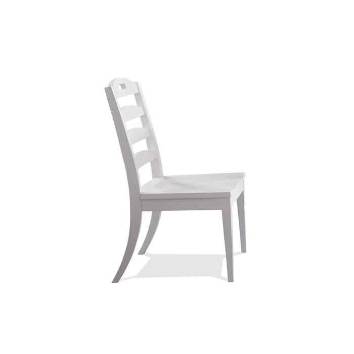 Cora - Ladderback Side Chair (Set of 2) - Cloud