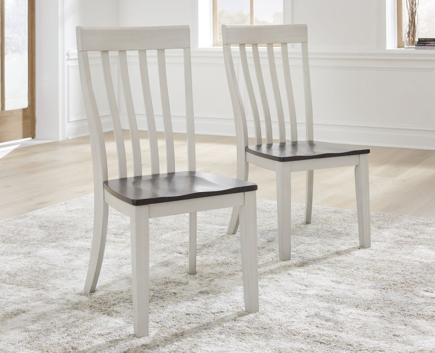 Darborn - Gray / Brown - Dining Room Side Chair (Set of 2)